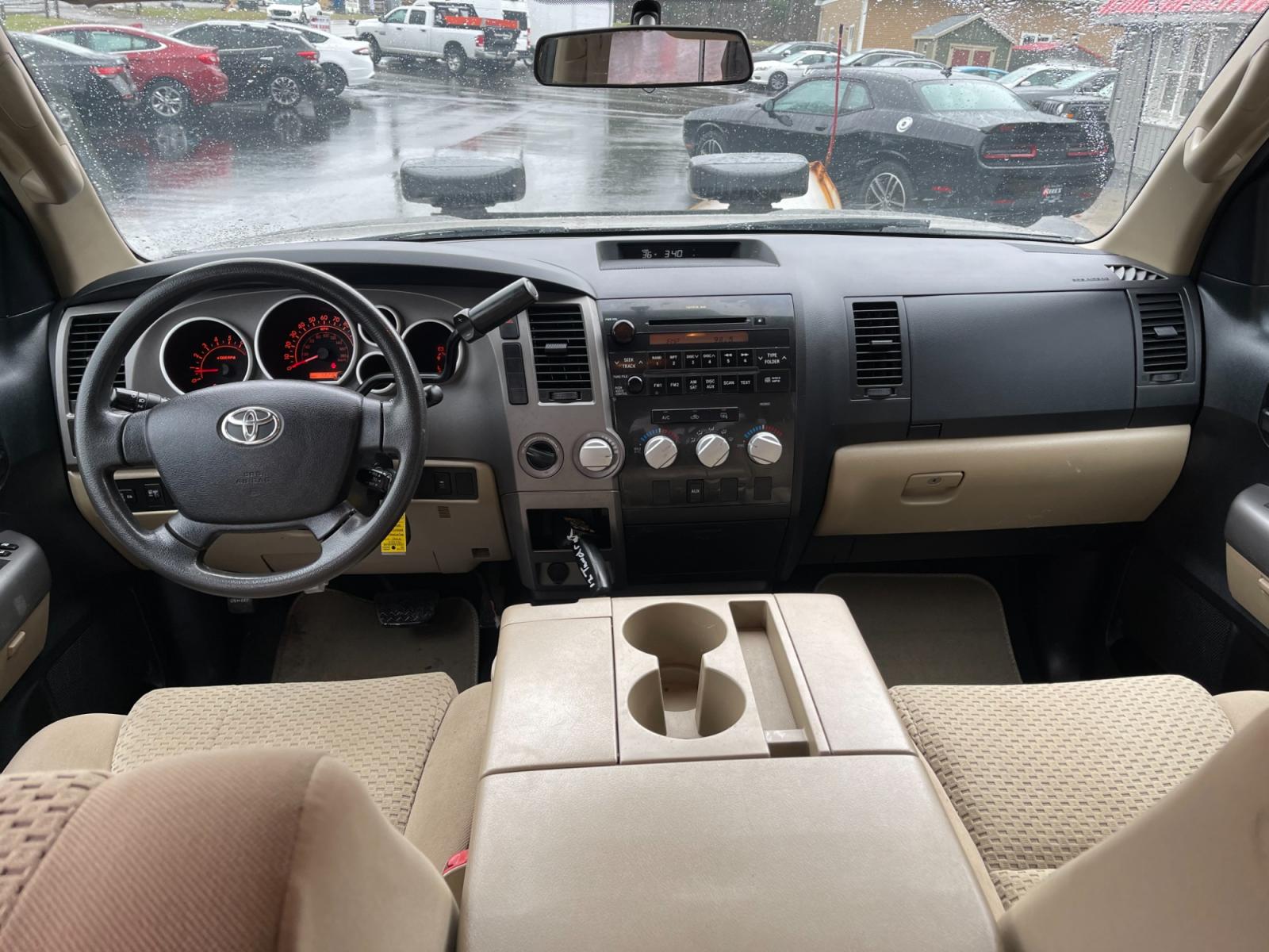 2012 Gold /Beige Toyota Tundra Tundra-Grade Double Cab 4.6L 4WD (5TFUM5F15CX) with an 4.6L V8 DOHC 32V engine, 5-Speed Automatic Overdrive transmission, located at 547 E. Main St., Orwell, OH, 44076, (440) 437-5893, 41.535435, -80.847855 - Photo #32